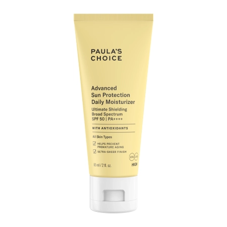 Paula's Choice - Advanced  Protection Daily Moisturiser SPF 50 PA++++ - Krem Nawilżający na Dzień - 60ml GRATIS PL