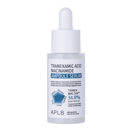 APLB - Tranexamic Acid Niacinamide Ampoule Serum - Serum Ampułkowe z Kwasem Traneksamowym i Niacynamidem - 40ml