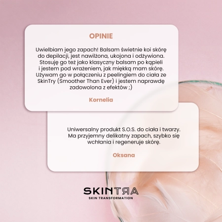 SkinTra - Rescue Bliss - Balsam Po Depilacji i Zabiegach Kosmetologicznych Do Twarzy i Ciała - 200ml 
