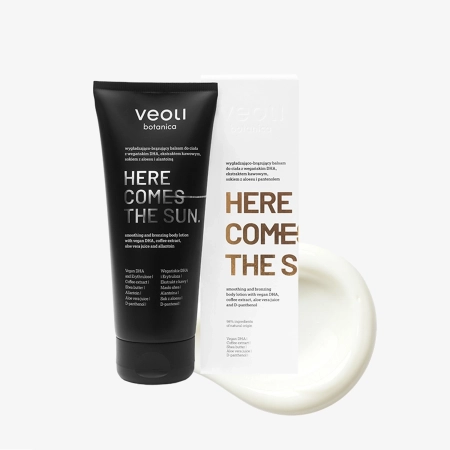 Veoli Botanica - Here Comes The Sun - Wygładzająco-Brązujący Balsam do Ciała - 200ml