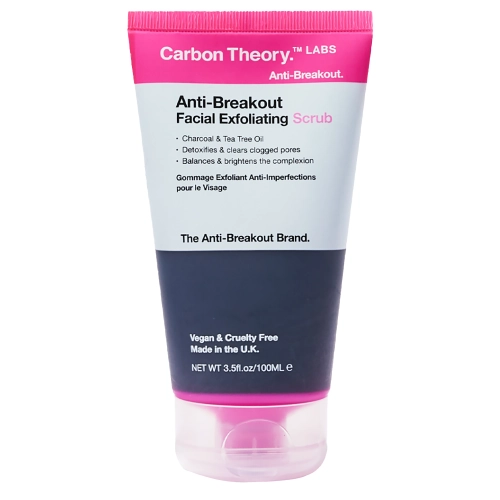 Carbon Theory - Anti-Breakout Breakout Facial Exfoliating Scrub - Peeling do Skóry Problematycznej - 100ml