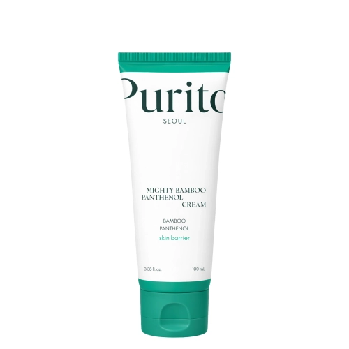 Purito Seoul - Mighty Bamboo Panthenol Cream - Łagodzący krem z Pantenolem - 100ml
