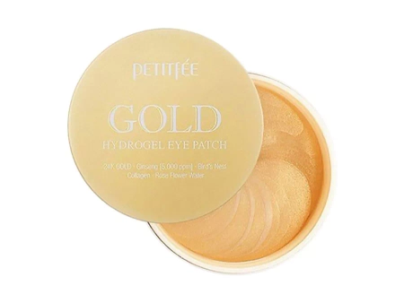 Petitfee - Gold Hydrogel Eye Patch - Hydrożelowe Płatki pod Oczy - 60szt OUTLET