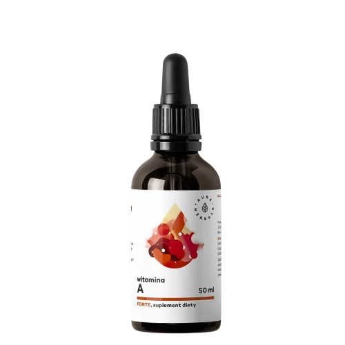 Aura Herbals - Witamina A - Forte - Krople - 50ml