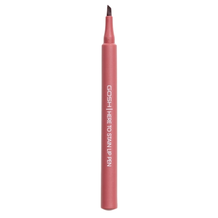 GOSH - Here To Stain Lip Pen - Długotrwała Konturówka do Ust w Pisaku - 008 Ruby Stain - 1ml 