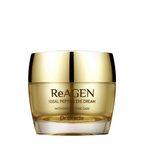 Dr.Oracle - ReAGEN Ideal Peptide Eye Cream - Bogaty Krem Przeciwstarzeniowy pod Oczy z Komórkami Szarotki Alpejskiej i Peptydami - 20ml
