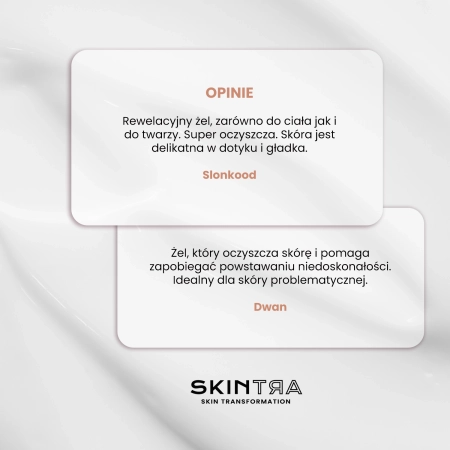SkinTra - Salicylove - Żel z Kwasem Salicylowym Do Mycia Twarzy i Ciała - 250ml 