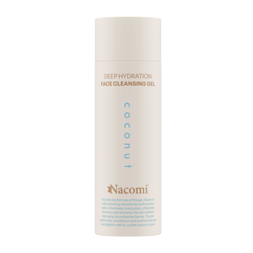 Nacomi - Deep Hydration - Żel do Mycia Twarzy - Coconut - 140ml