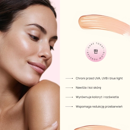 HanGlow - PerfecTone - Tinted Sunscreen SPF 50+ - Upiększający Krem z Filtrem - 01 - 50ml