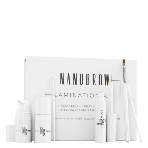 Nanolash - Nanobrow Lamination Kit - Zestaw do Laminacji Brwi - 7ml+5ml+5ml