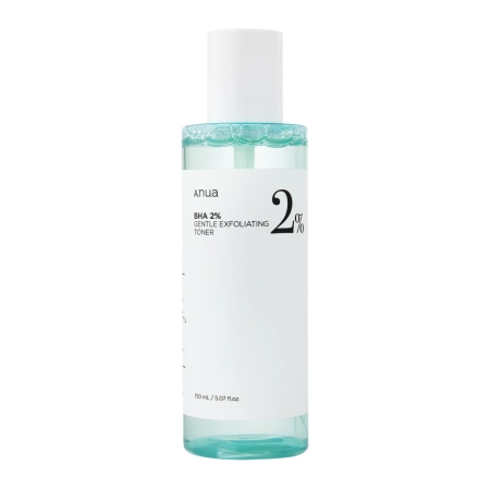 Anua - BHA 2% Gentle Exfoliating Toner - Złuszczający Tonik do Twarzy z Kwasami - 150ml OUTLET