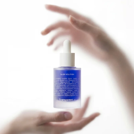  Transparent Lab - Cu-GF Solution – Serum Przeciwstarzeniowe z Peptydem Miedziowym 1% i Czynnikami Wzrostu 5% - 30 ml