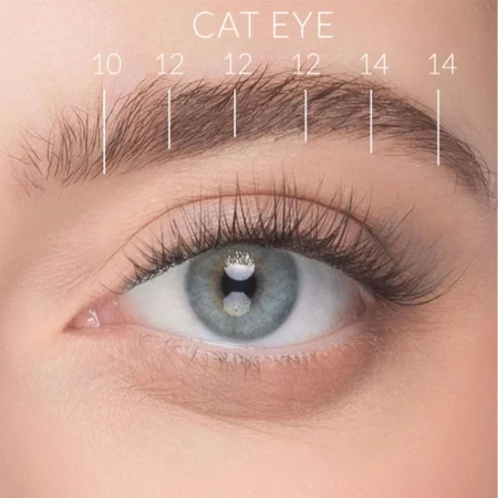 Nanolash - Stick & Go Pre-Glued Lashes - Kępki Rzęs z Klejem - Classy - 1 opak.