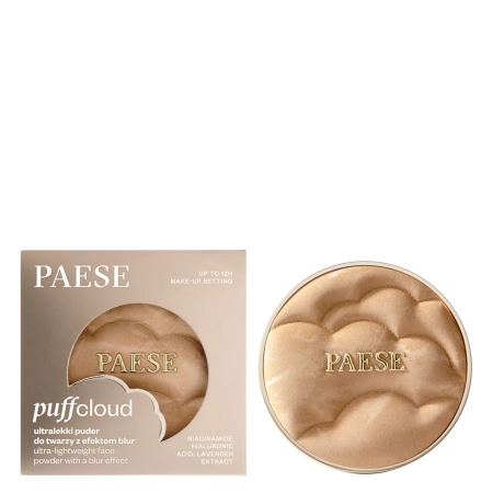 Paese - Puff Cloud - Ultralekki Puder Prasowany Z Efektem Blur - Sand Beige - 03W - 4,2g