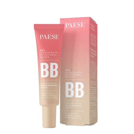 Paese - Krem BB z Kwasem Hialuronowym - Natural - 30ml