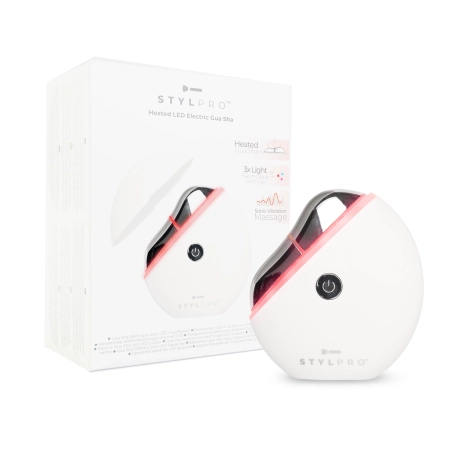 Stylpro - Heated LED Electric Gua Sha - Elektryczne Urządzenie do Masażu Twarzy 