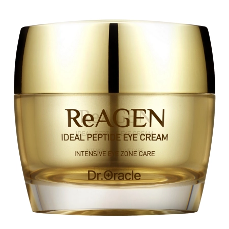 Dr.Oracle - ReAGEN Ideal Peptide Eye Cream - Bogaty Krem Przeciwstarzeniowy pod Oczy z Komórkami Szarotki Alpejskiej i Peptydami - 20ml