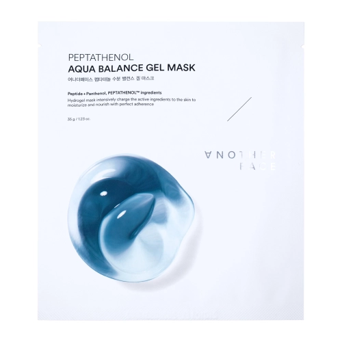 ANOTHER FACE - Peptathenol Aqua Balance Gel Mask - Modelująca Maska w Płachcie z Peptydami i Pantenolem - 35g