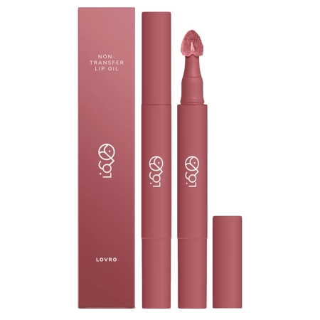 LOVRO - Non-Transfer Lip Oil - Zastygający Olejek do Ust - 1,75g
