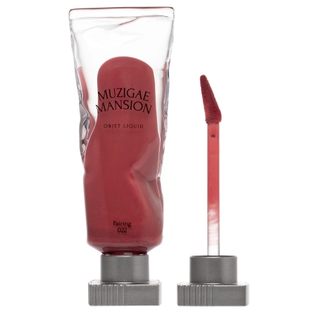 Muzigae Mansion - Objet Liquid - Długotrwała Pomadka do Ust - #022 Pairing - 6g