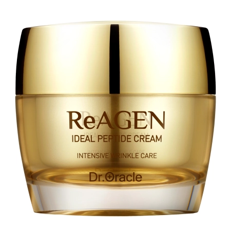 Dr.Oracle - ReAGEN Ideal Peptide Cream - Bogaty Krem Przeciwstarzeniowy z Komórkami Macierzystymi Szarotki Alpejskiej oraz Peptydami - 50ml