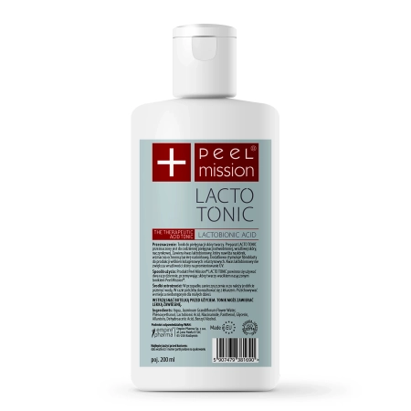 Peel Mission - Lacto Tonic - Tonik z Kwasem Laktobionowym - 200ml 