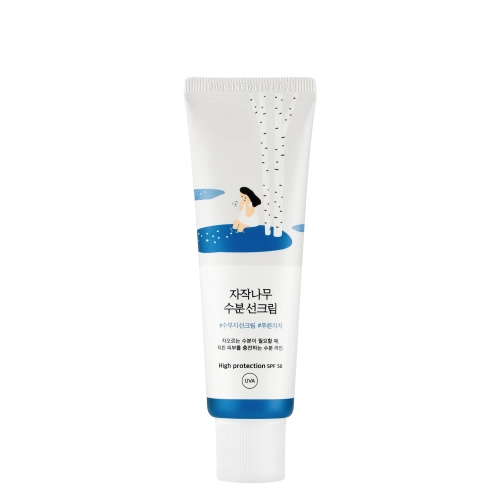 Round Lab - Birch Juice Moisturizing Sun Cream SPF50+ PA++++(UVA) - Krem Przeciwsłoneczny - 50ml
