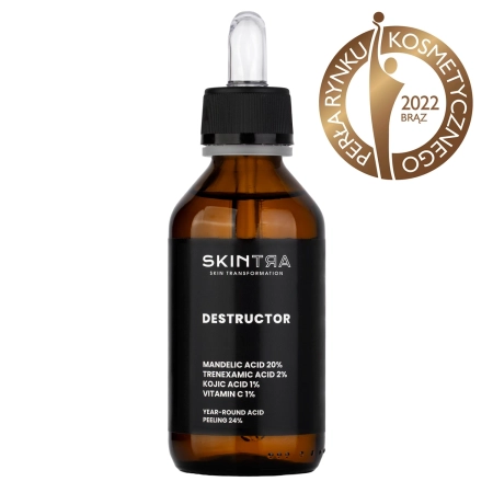 SkinTra - Destructor - Całoroczny Peeling Kwasowy 24% - 100ml