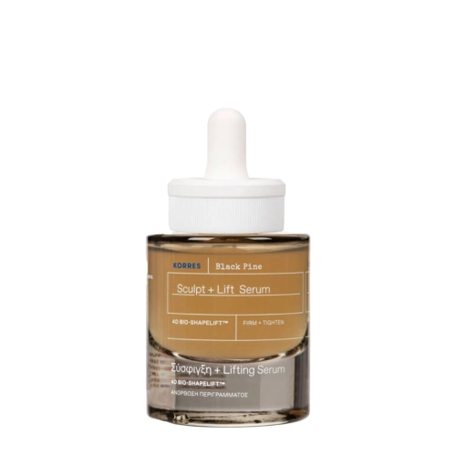 Korres - Black Pine Sculpt + Lift Serum - Ujędrniające Serum do Twarzy - 30ml