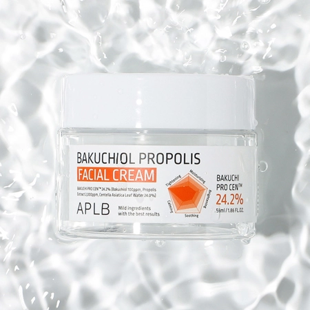 APLB - Bakuchiol Propolis Facial Cream - Ujędrniający Krem do Twarzy - 55ml
