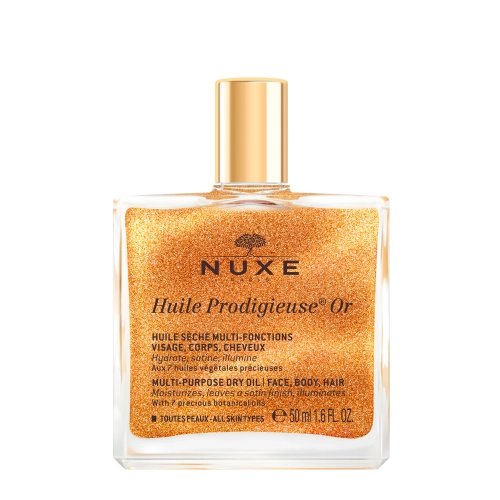 Nuxe - Huile Prodigieuse® Or - Suchy Olejek ze Złotymi Drobinkami - 50ml
