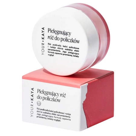 Your Kaya - Pielęgnujący Róż do Policzków - Soft Peony - 7g