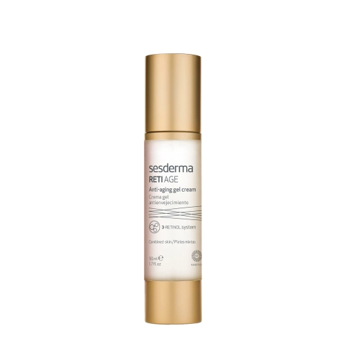 Sesderma - Reti Age Anti-Aging Gel Cream - Przeciwzmarszczkowy Krem-Żel do Twarzy - 50ml
