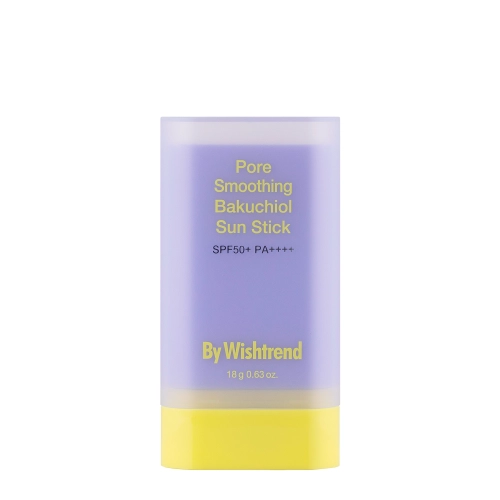 By Wishtrend - Pore Smoothing Bakuchiol Sun Stick SPF50+ PA++++ - Sztyft Przeciwsłoneczny Do Twarzy - 18g
