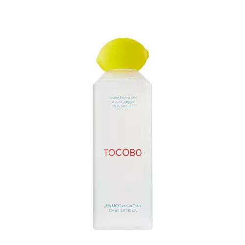 Tocobo - AHA BHA Lemon Toner - Tonik Cytrynowy z Kwasami AHA i BHA - 150ml - OUTLET