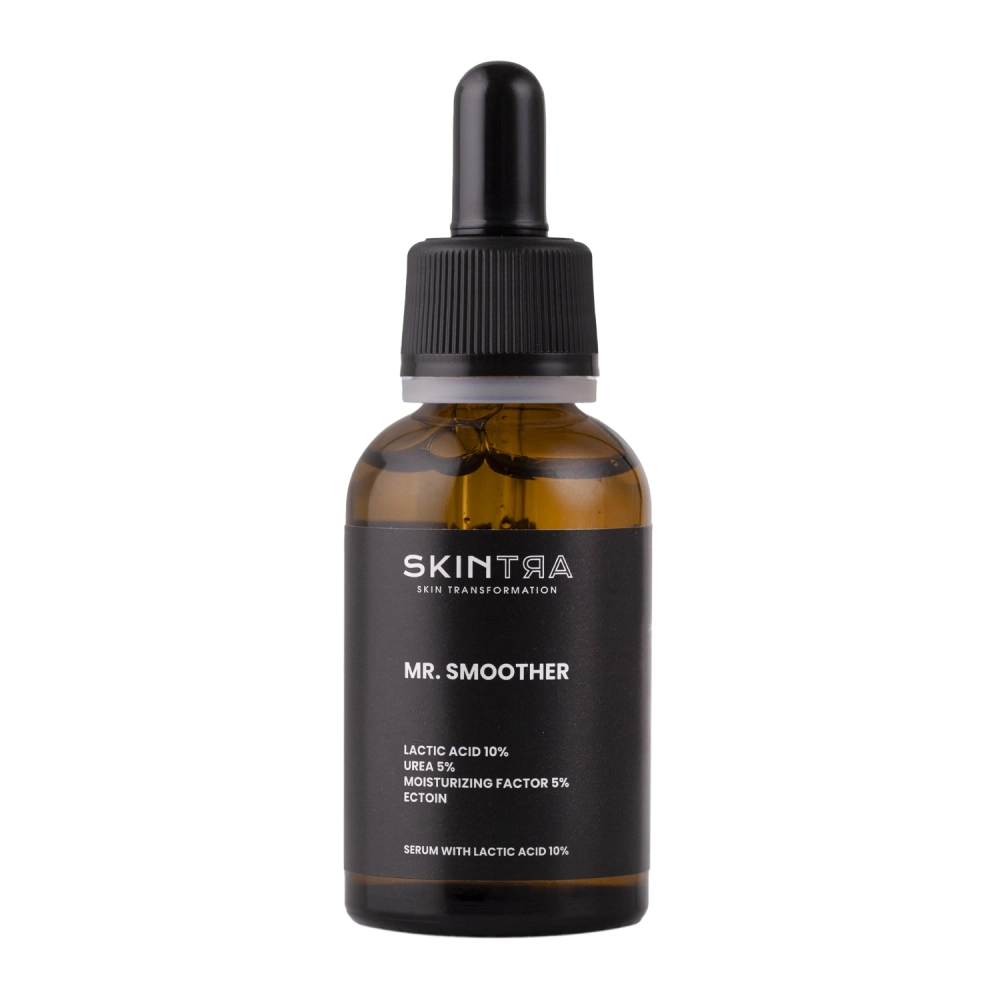 SkinTra - Mr. Smoother - Serum z Kwasem Mlekowym 10% - 30ml 