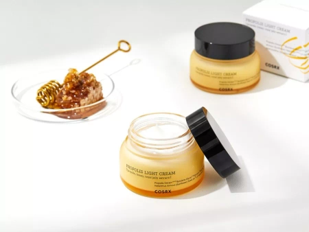 COSRX - Propolis Light Cream - Lekki Krem na Bazie Ekstraktu z Propolisu - 65ml