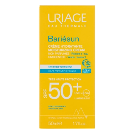 Uriage - Bariesun SPF50+ Cream - Nawilżający Krem Ochronny - 50ml