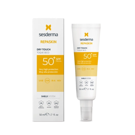 Sesderma - Repaskin Dry Touch SPF50+ - Krem z Filtrem - 50ml