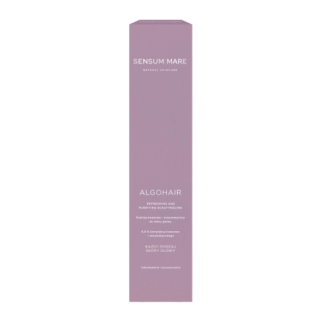 Sensum Mare - Algohair - Refreshing and Puryfing Scalp Peeling - Peeling Kwasowo - Enzymatyczny do Skóry Głowy - 150ml