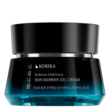 KORIKA - Korean Heritage Silk & 8 Types of Hyaluronic Acid Skin Barrier Gel Cream - Nawilżający Krem-Żel do Twarzy - 50ml