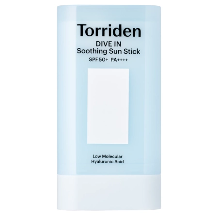 Torriden - Dive-In Soothing Sun Stick SPF 50+ PA++++ - Łagodzący Krem z Filtrem w Sztyfcie - 19g