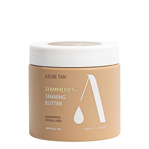 Azure Tan - Shimmering Tanning Butter - Stopniowo Opalające Rozświetlające Masło do Ciała - 200ml