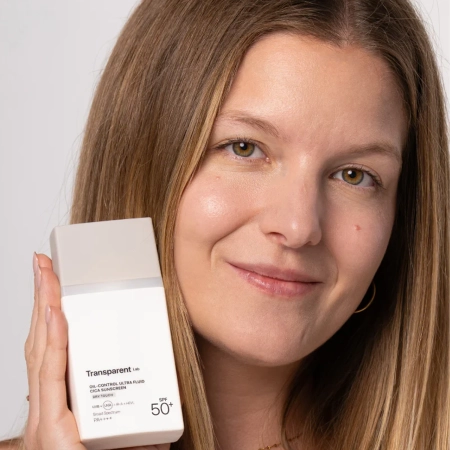 Transparent Lab - Oil Control Ultra Fluid Cica Sunscreen - Matujący Krem SPF50+ - 100ml