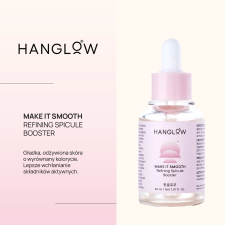 HanGlow - Make It Smooth - Refining Spicule Booster - Wygładzające Serum z Mikroigłami - 30ml