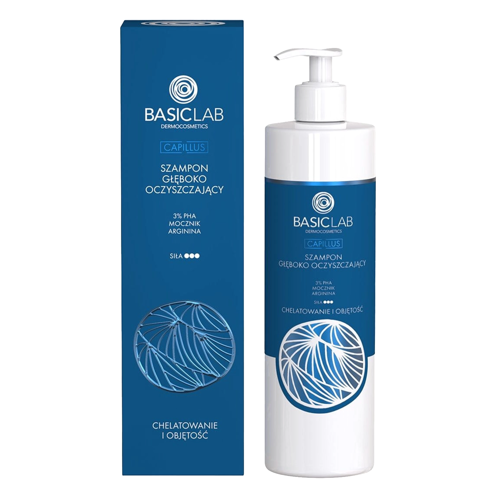 BasicLab - Capillus - Szampon Głęboko Oczyszczający - 300ml OUTLET
