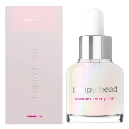 Poppy Head - Sheerum Glow Serum Primer - Rozświetlające Serum pod Makijaż - 30ml