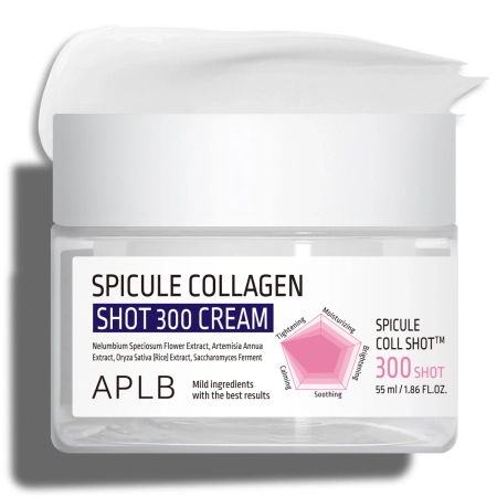 APLB - Spicule Collagen Shot 300 Cream - Mikroigłowy Krem z Kolagenem - 55ml