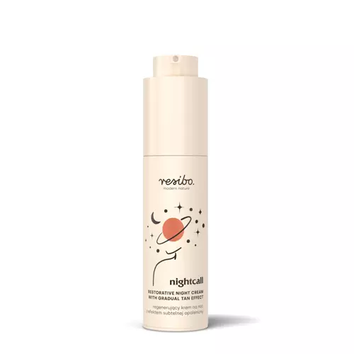 Resibo - Nightcall - Regenerujący Krem na Noc z Efektem Subtelnej Opalenizny - 50ml