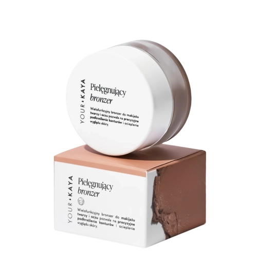 Your Kaya - Pielęgnujący Bronzer - Cool Almond - 7g